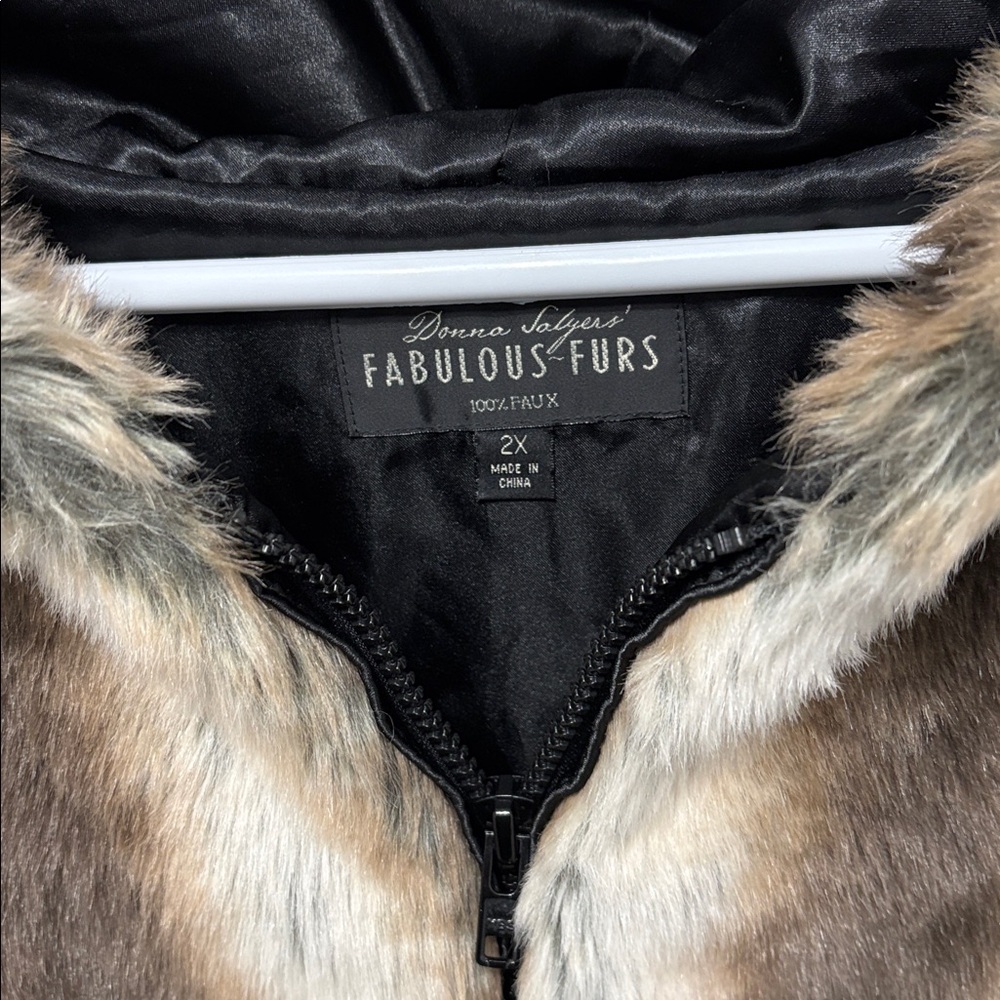 Fabulous Furs Luxe Faux Fur Coat - Picture 2 of 7